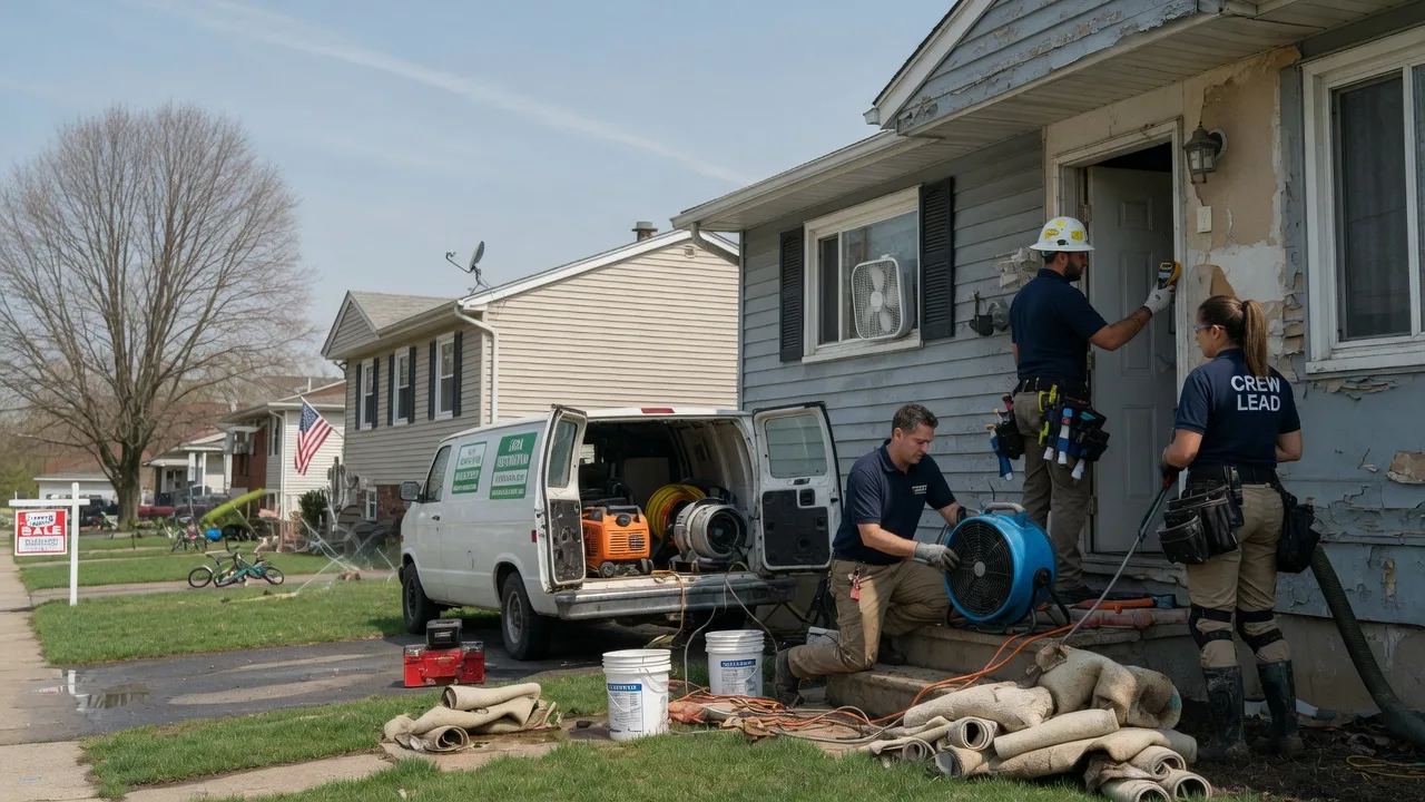 Flood Cleanup in Derby Line, VT near me