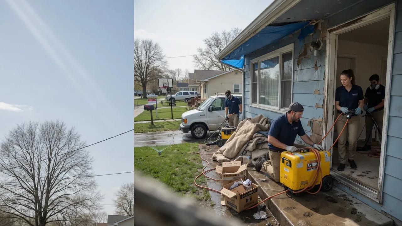 Basement Flood Cleanup in Derby Line, VT near me